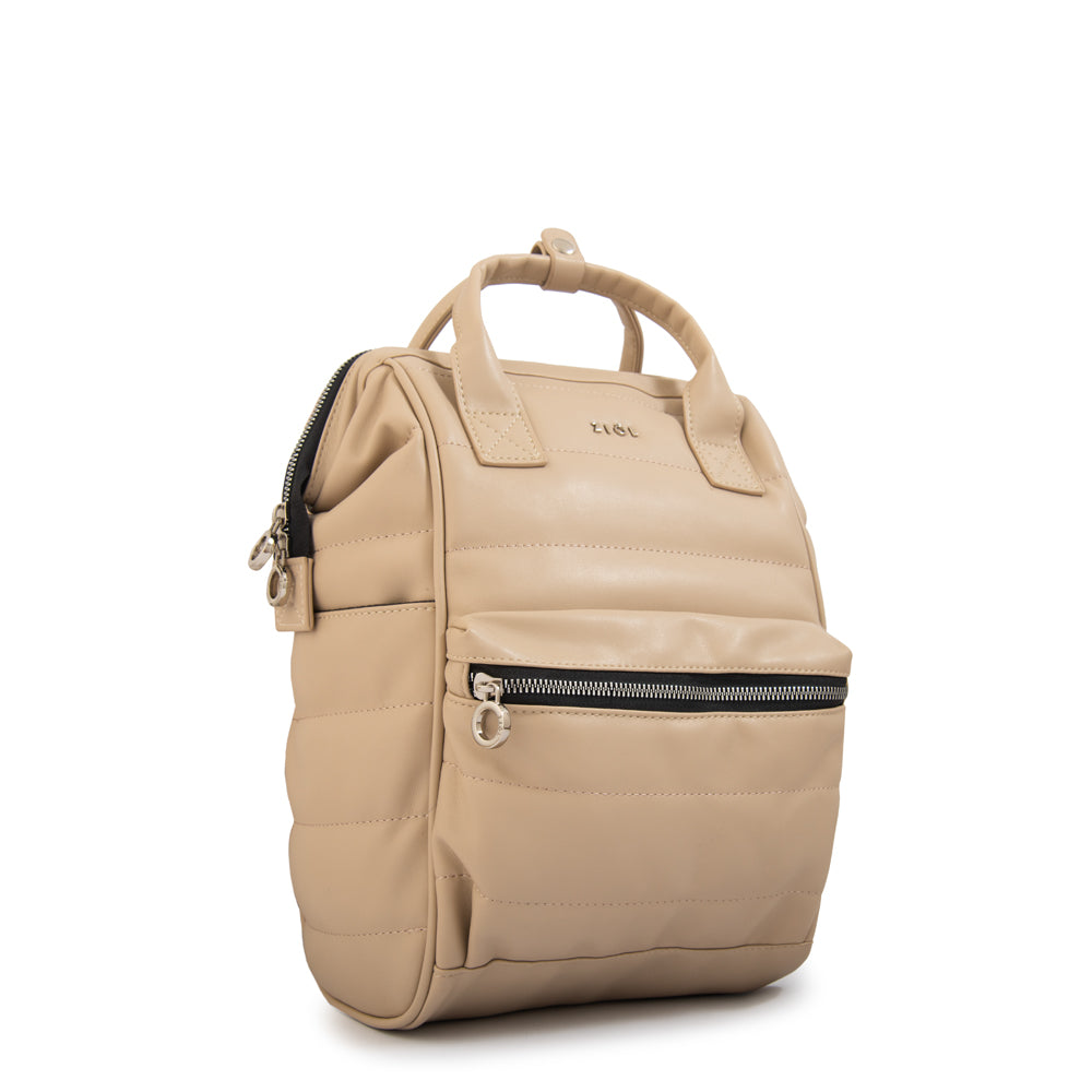 Mochila fatima mediana blanco crudo