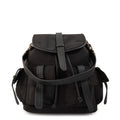 Mochila con tapa ximena negro