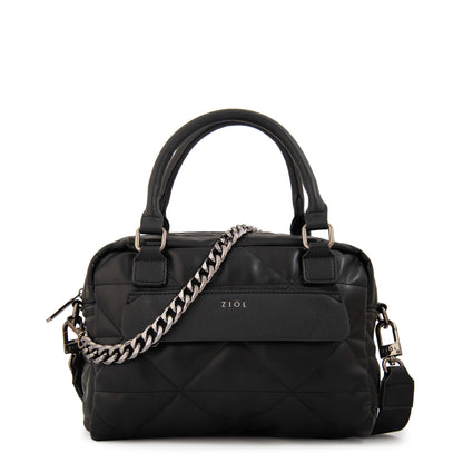 Cartera bandolera con asas brenda negro