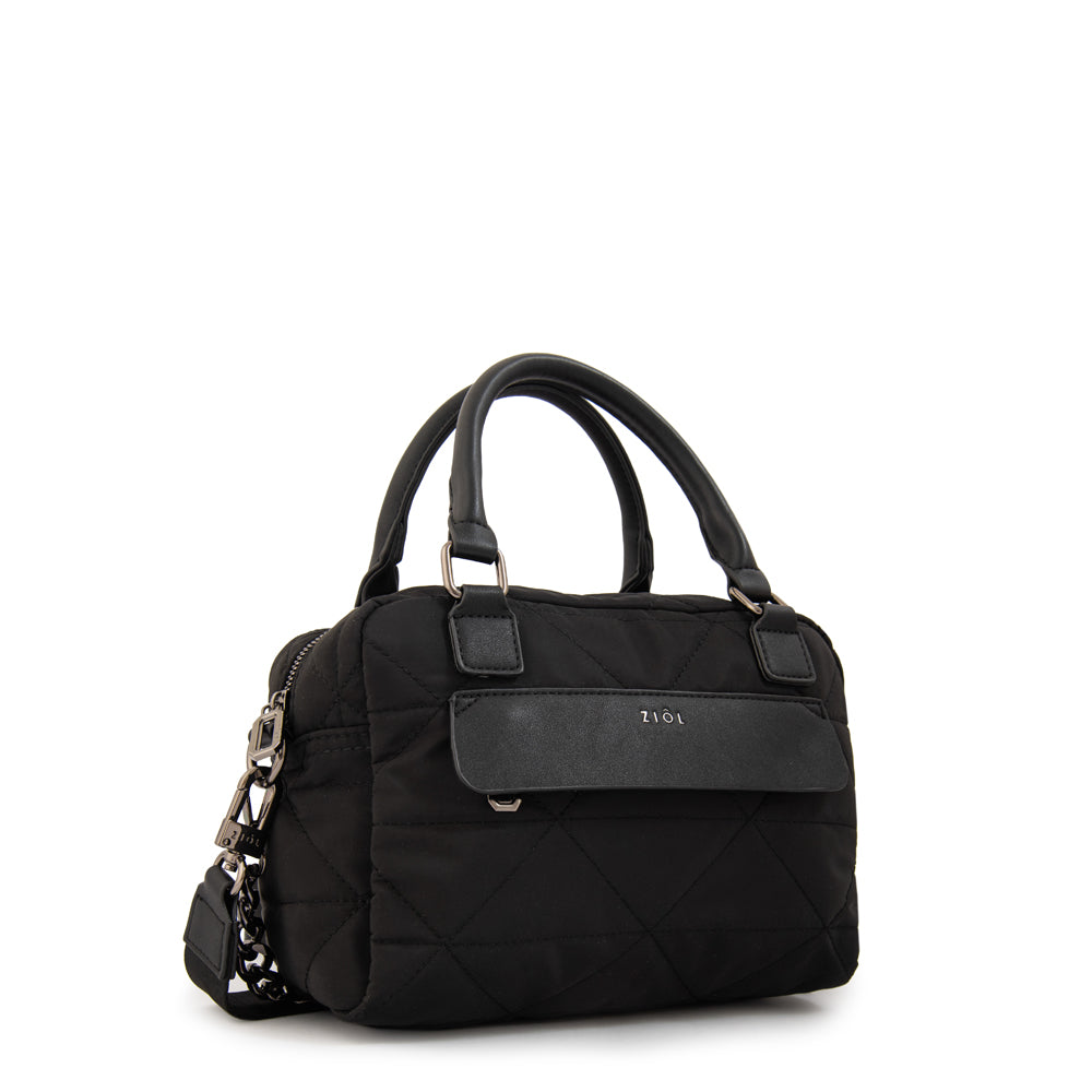 Cartera bandolera con asas brenda negro