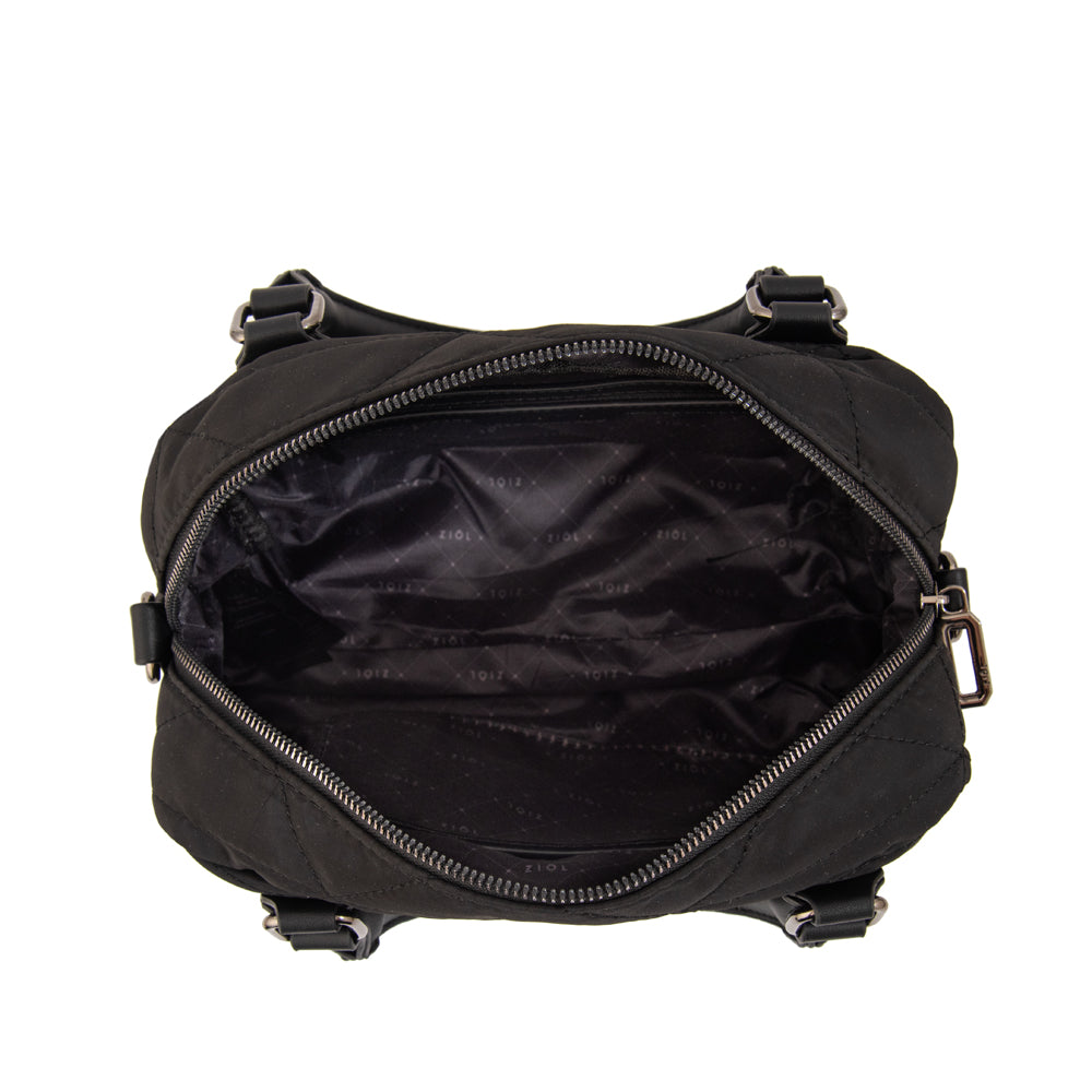 Cartera bandolera con asas brenda negro