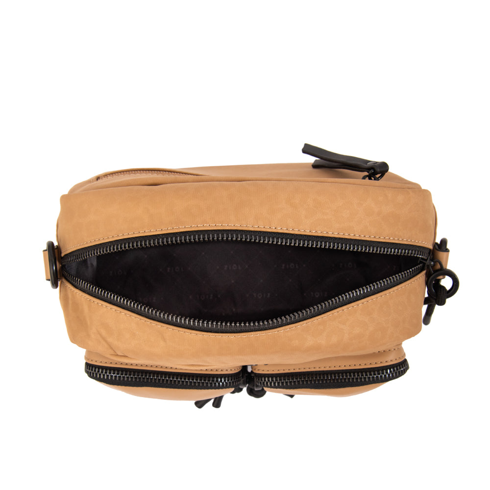 Cartera bandolera selina mediana beige