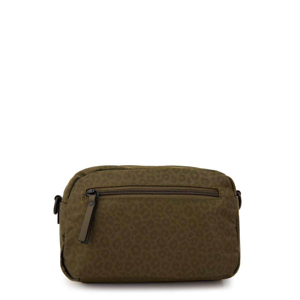 Cartera bandolera selina mediana verde oliva