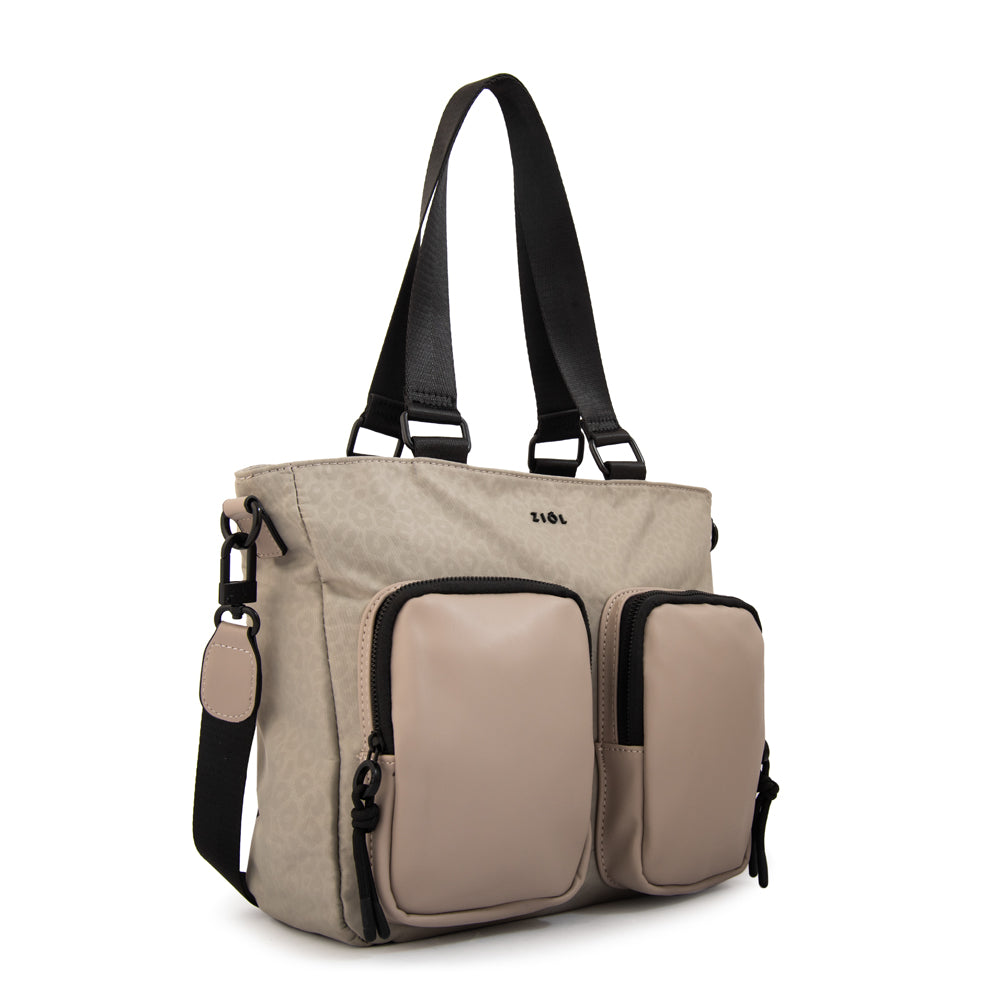 Cartera tote selina mediana gris