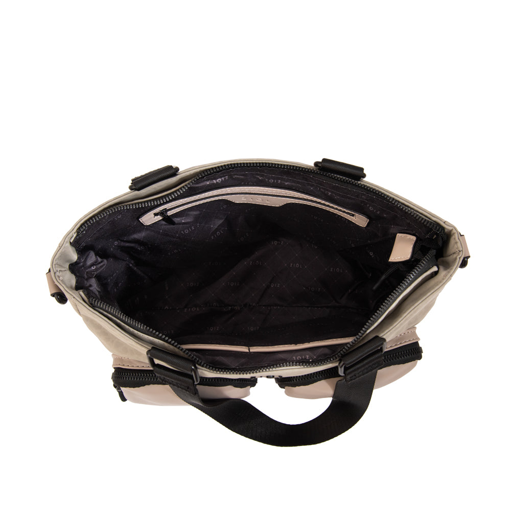 Cartera tote selina mediana gris