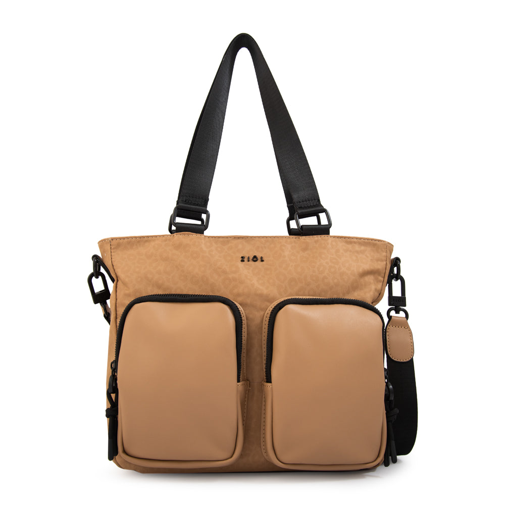 Cartera tote selina mediana beige