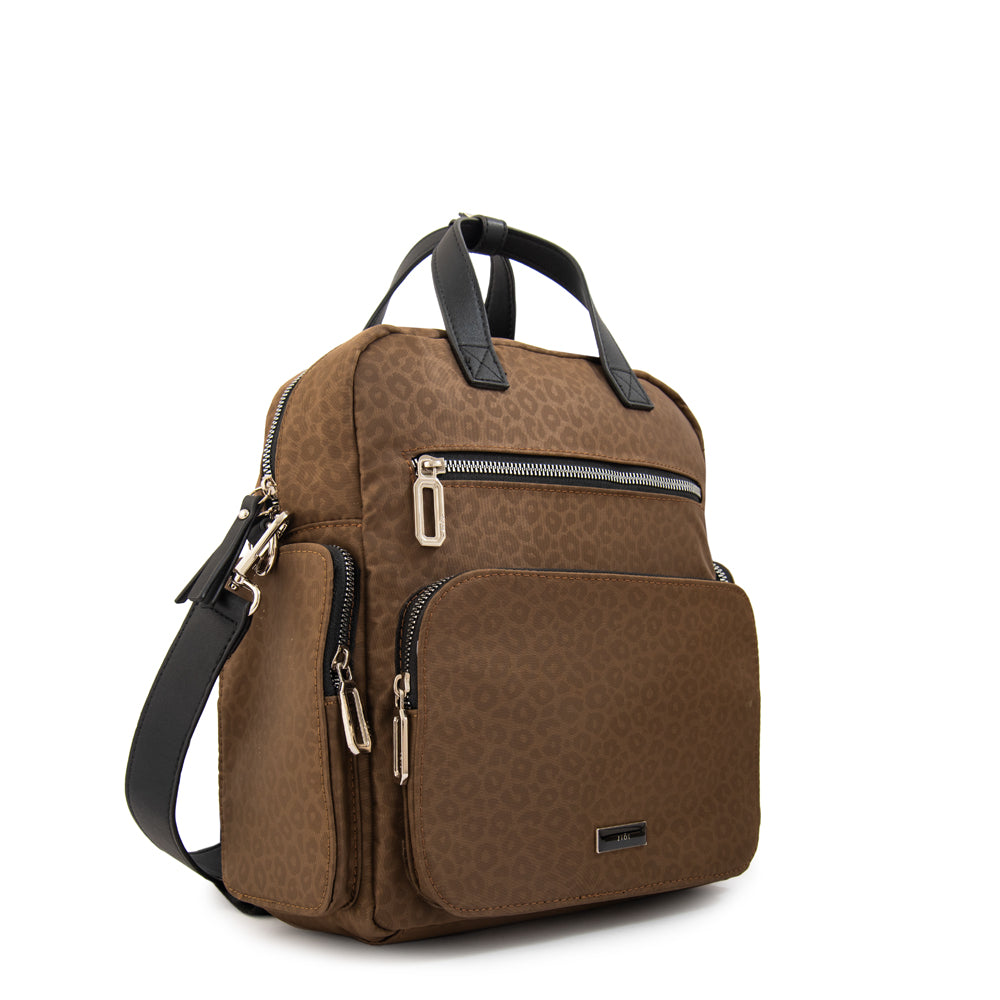 Mochila galilea mediana café