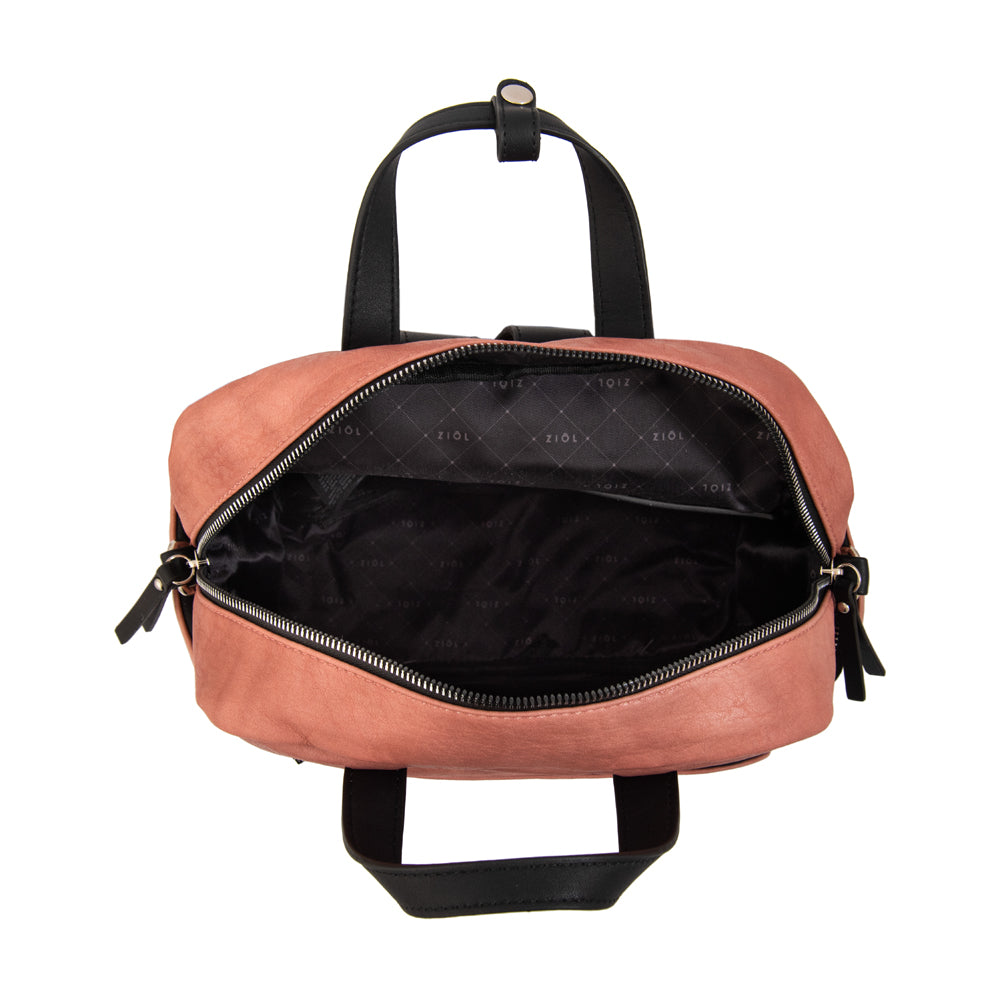 Mochila galilea mediana rosa viejo