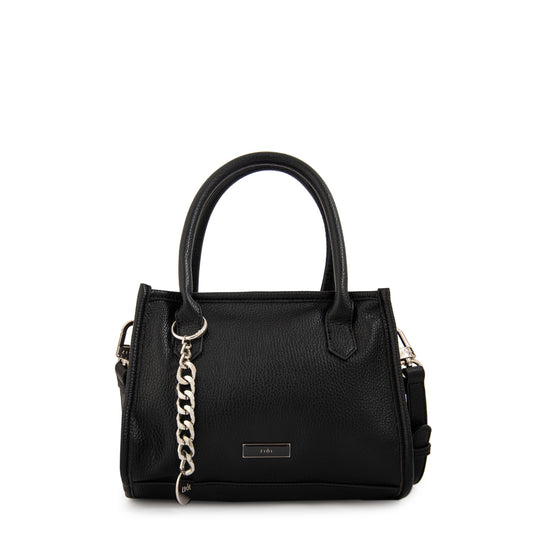 Cartera bandolera con asas renatta mediana negro