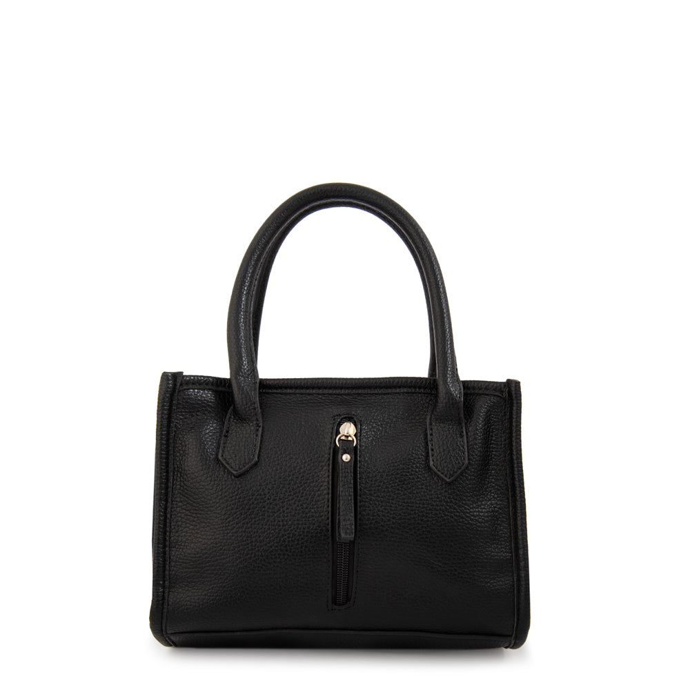 Cartera bandolera con asas renatta mediana negro