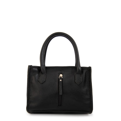 Cartera bandolera con asas renatta mediana negro