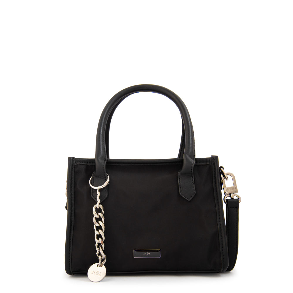 Cartera bandolera con asas renatta negro