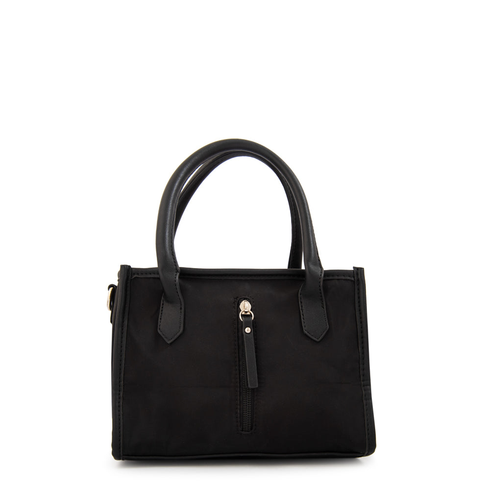 Cartera bandolera con asas renatta negro