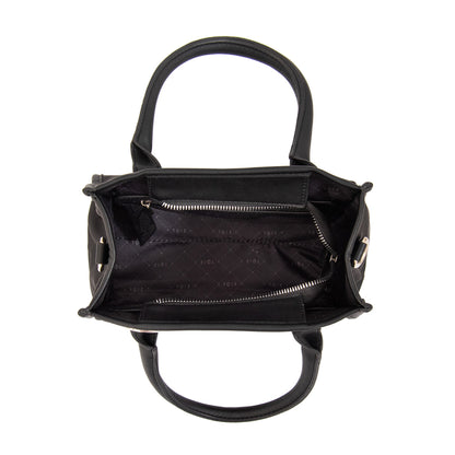 Cartera bandolera con asas renatta negro