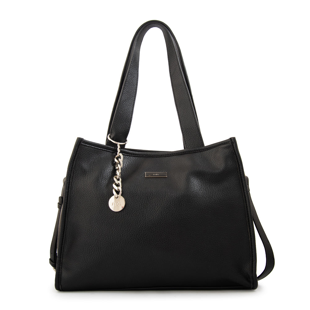 Cartera tote renatta mediana negro