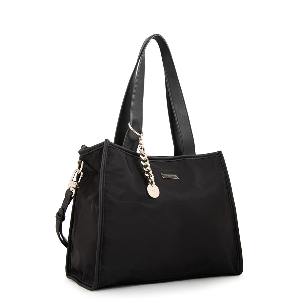Cartera tote renatta negro