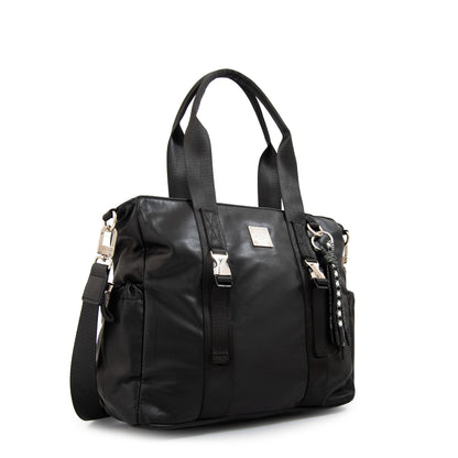 Cartera tote porta notebook elina grande negro