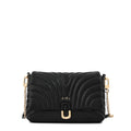 Cartera bandolera con tapa shannon pequeña negro