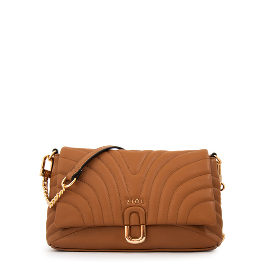 Cartera bandolera shannon camel