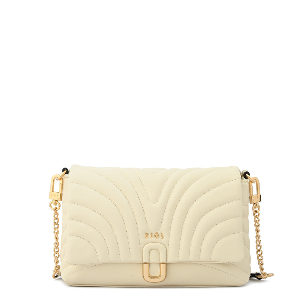 Cartera bandolera con tapa shannon pequeña