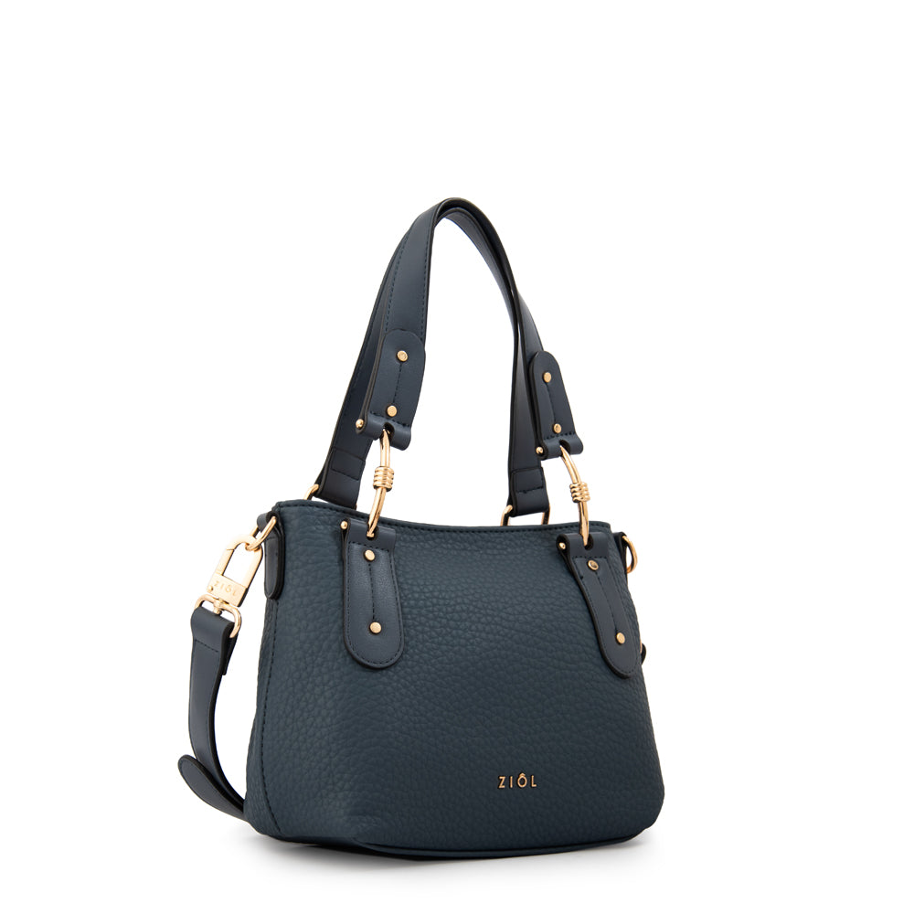 Cartera bandolera barbara grande azul