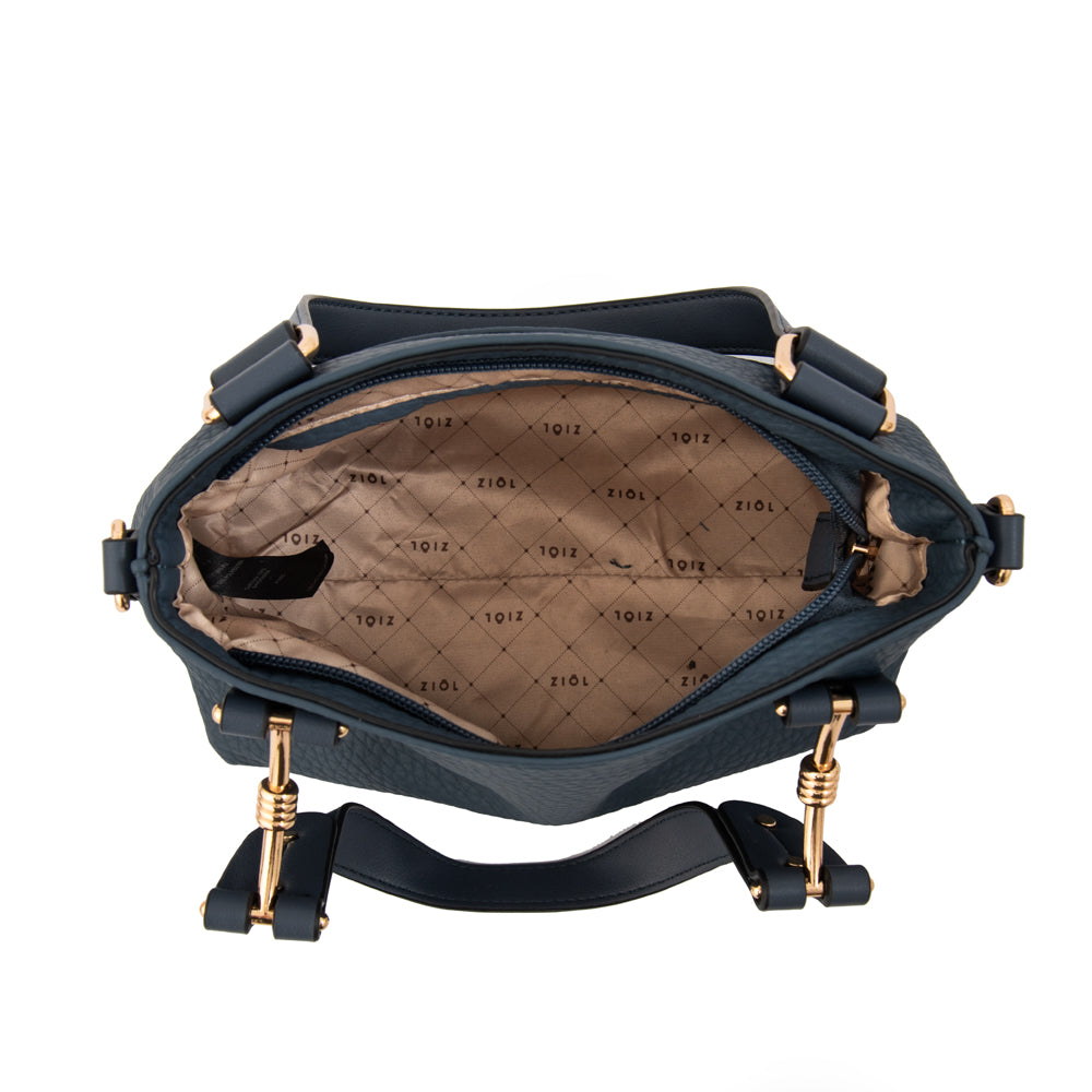 Cartera Bandolera barbara grande azul