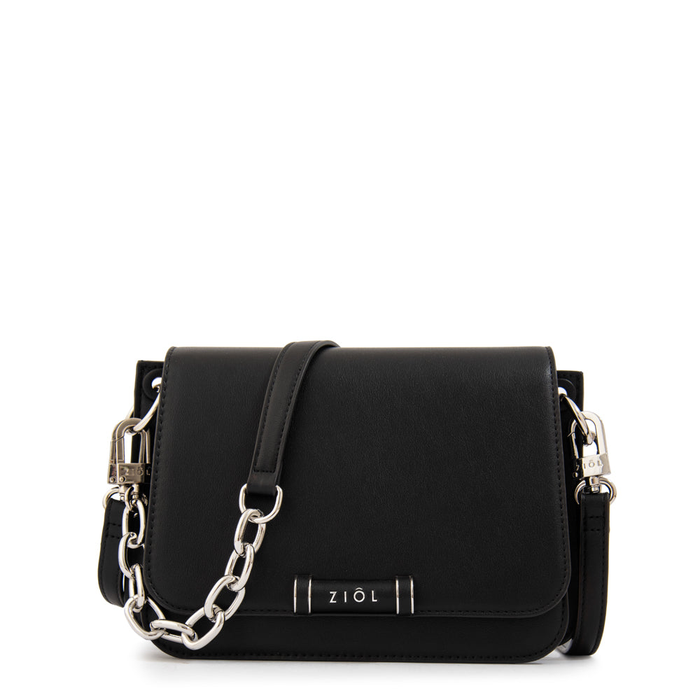 Cartera bandolera con tapa karina mediana