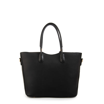 Cartera tote mandela grande negro