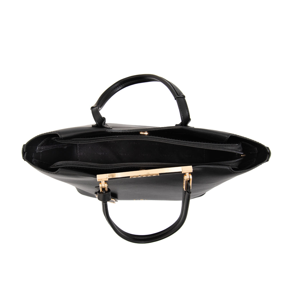 Cartera tote mandela grande negro