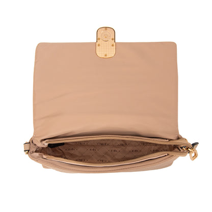 Cartera bandolera shannon beige
