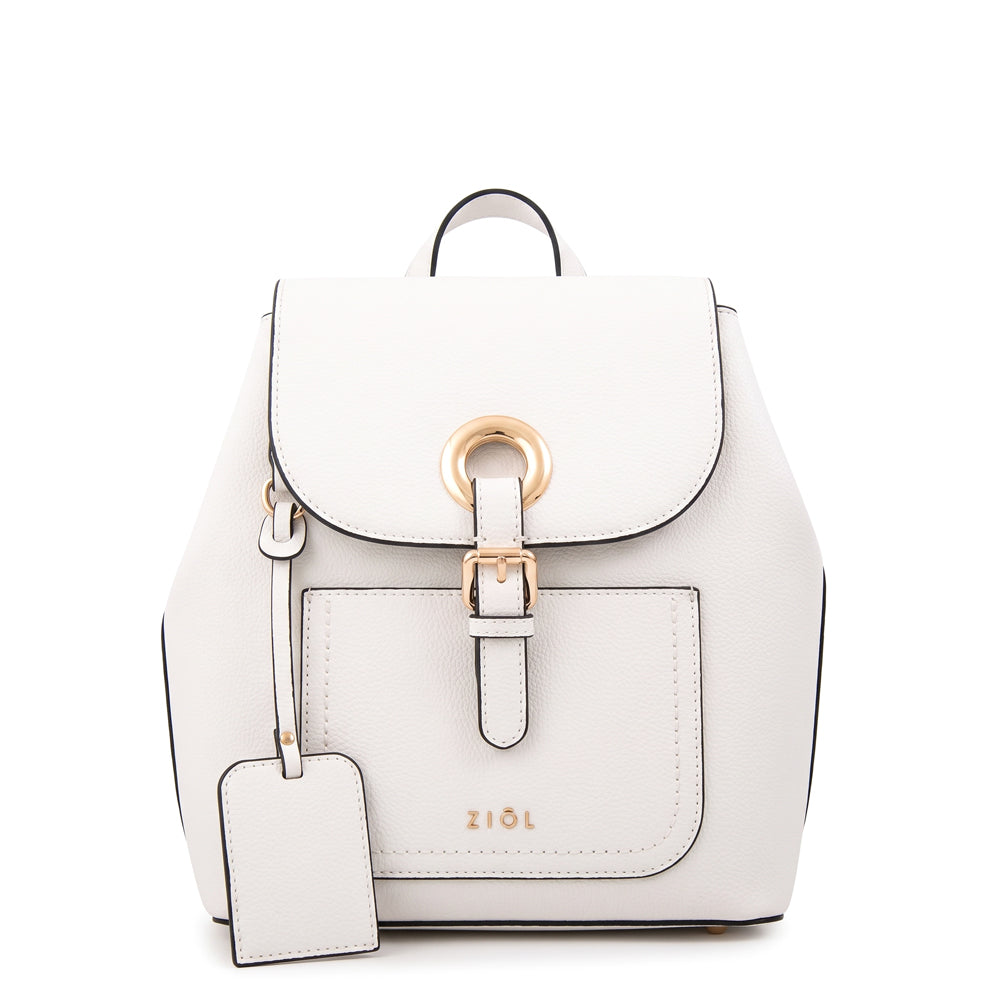 Mochila cailin pequeña blanco