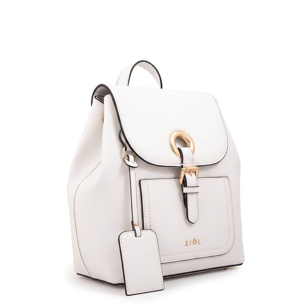 Mochila cailin pequeña blanco