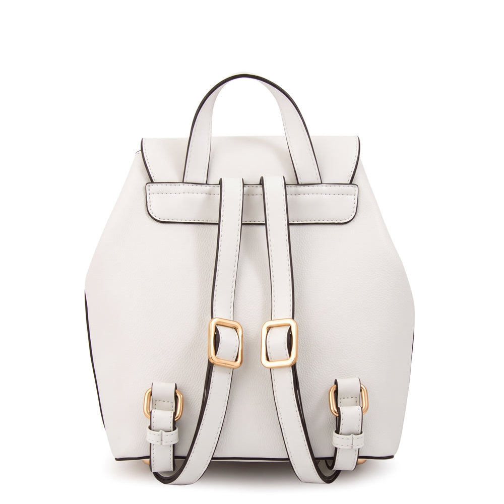 Mochila cailin pequeña blanco