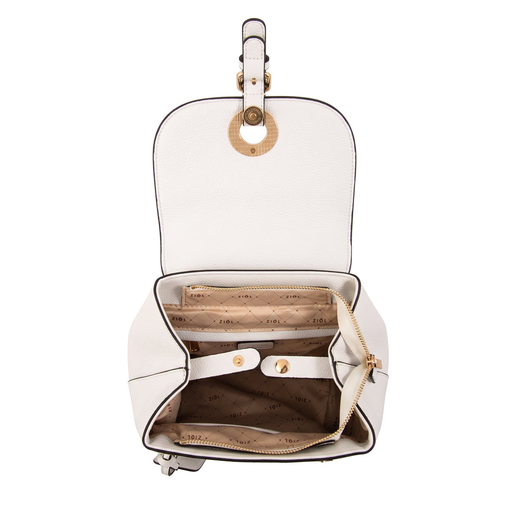 Mochila cailin pequeña blanco