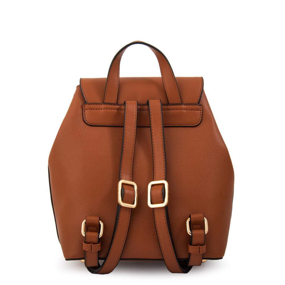 Mochila cailin pequeña café