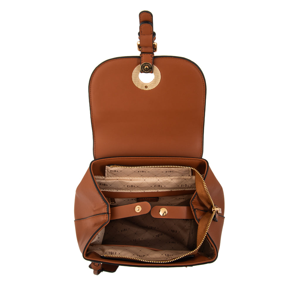 Mochila cailin pequeña café