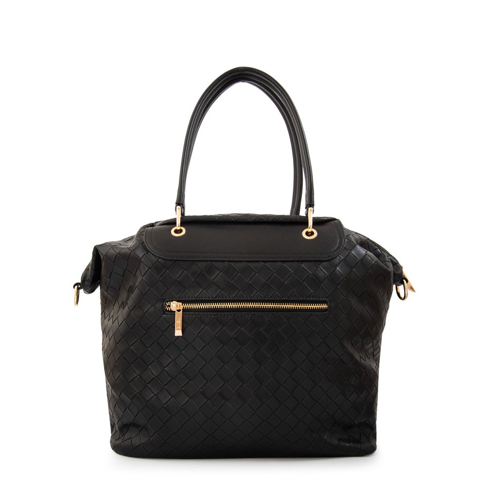 Cartera tote elvira grande negro