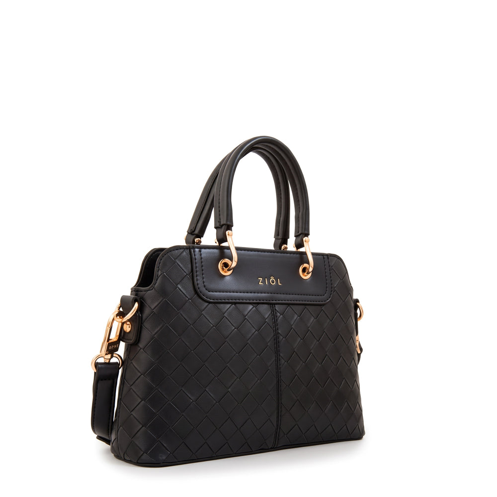 Cartera bandolera elvira mediana negro