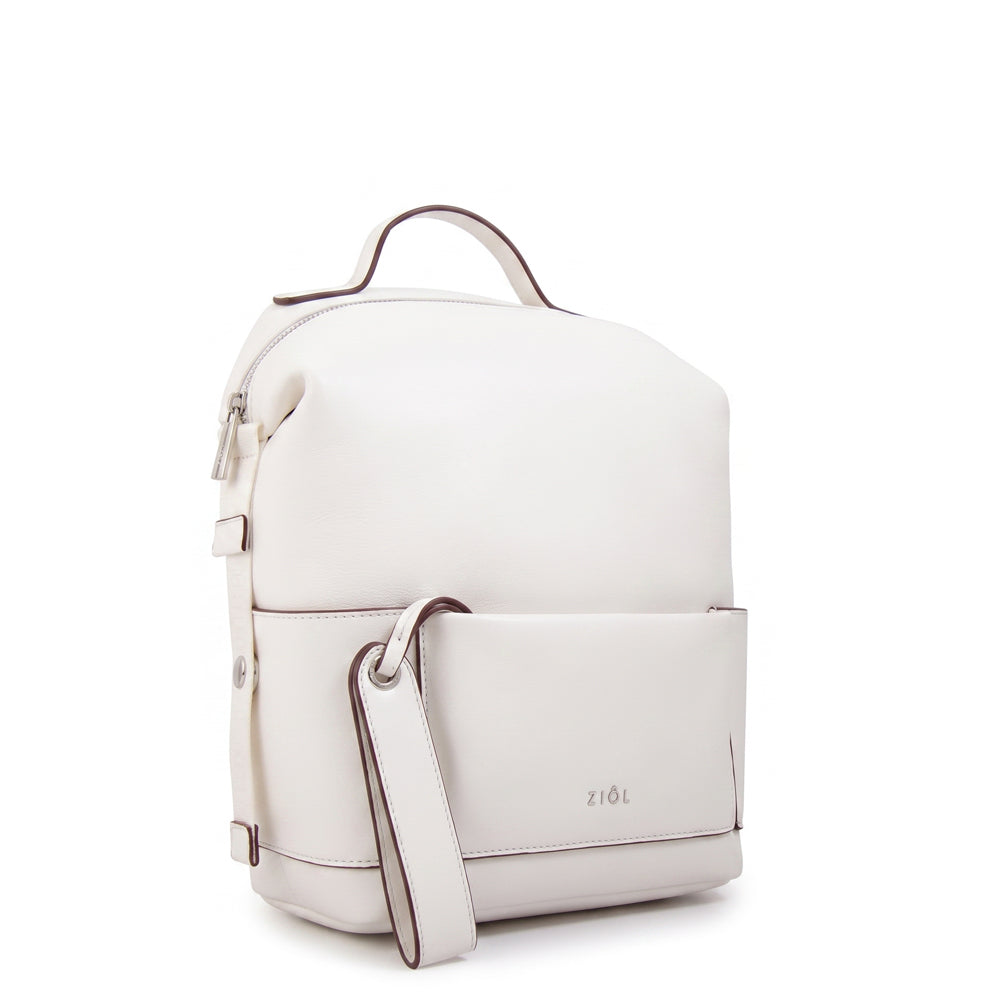 Mochila gael mediana blanco