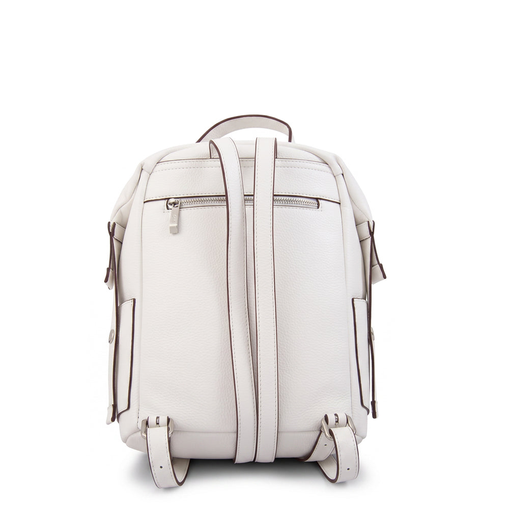 Mochila gael mediana blanco