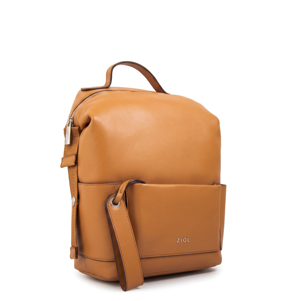 Mochila gael mediana camel