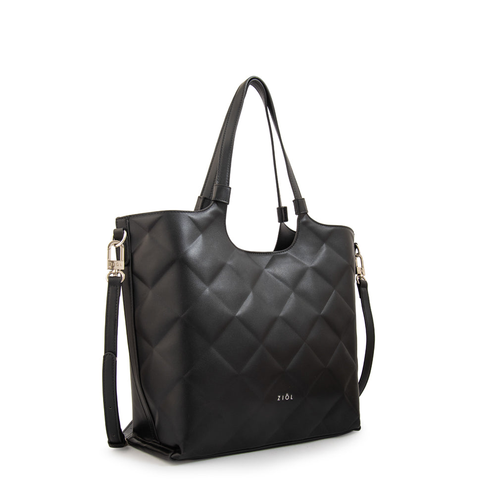 Cartera tote liah grande negro