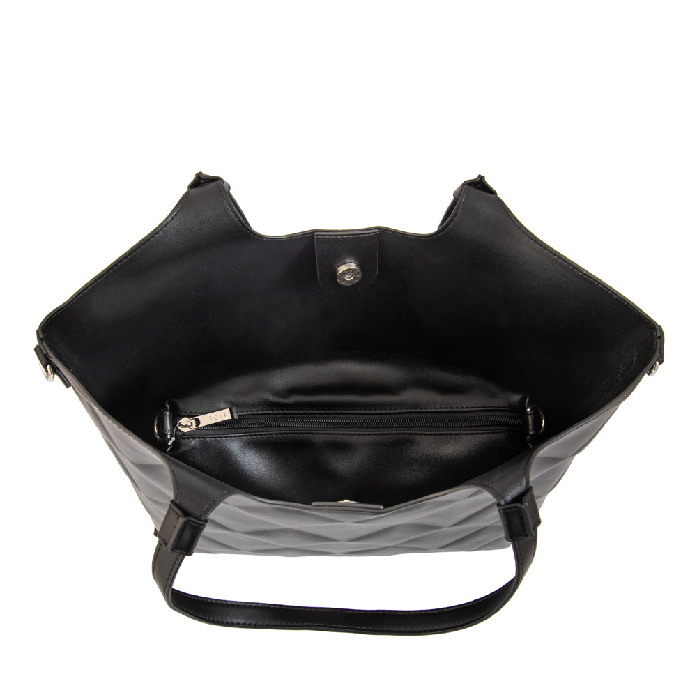 Cartera tote liah grande negro