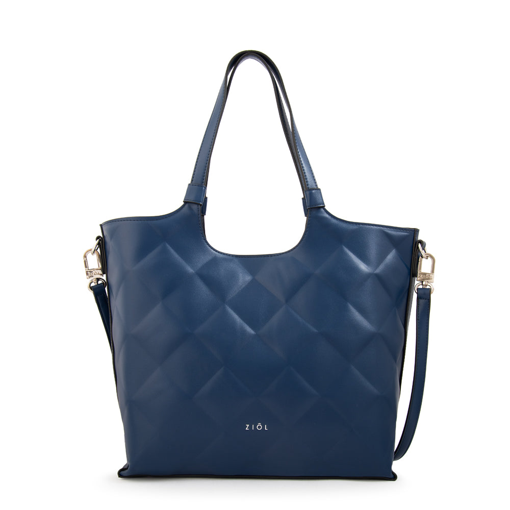 Cartera tote liah grande azul