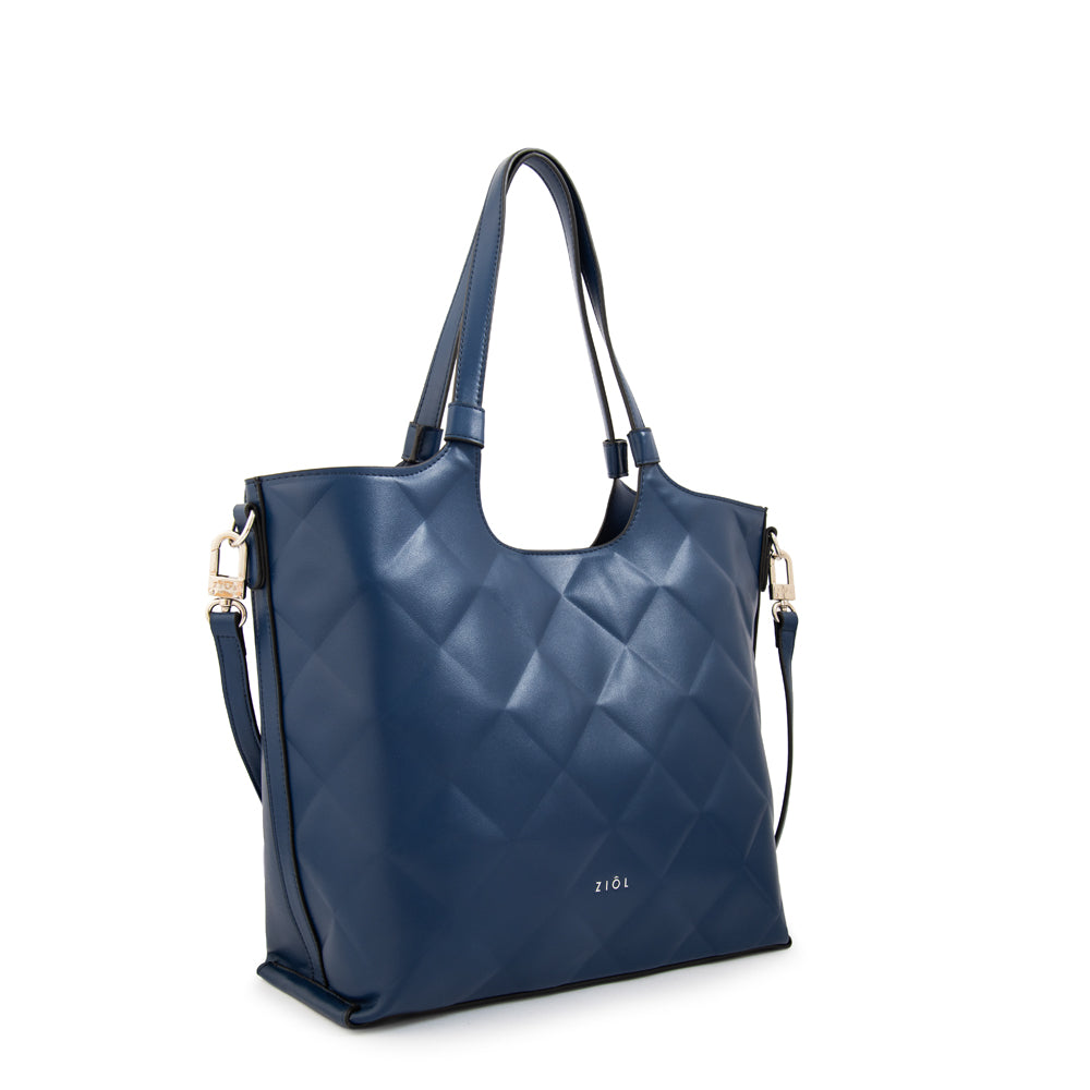 Cartera tote liah grande azul