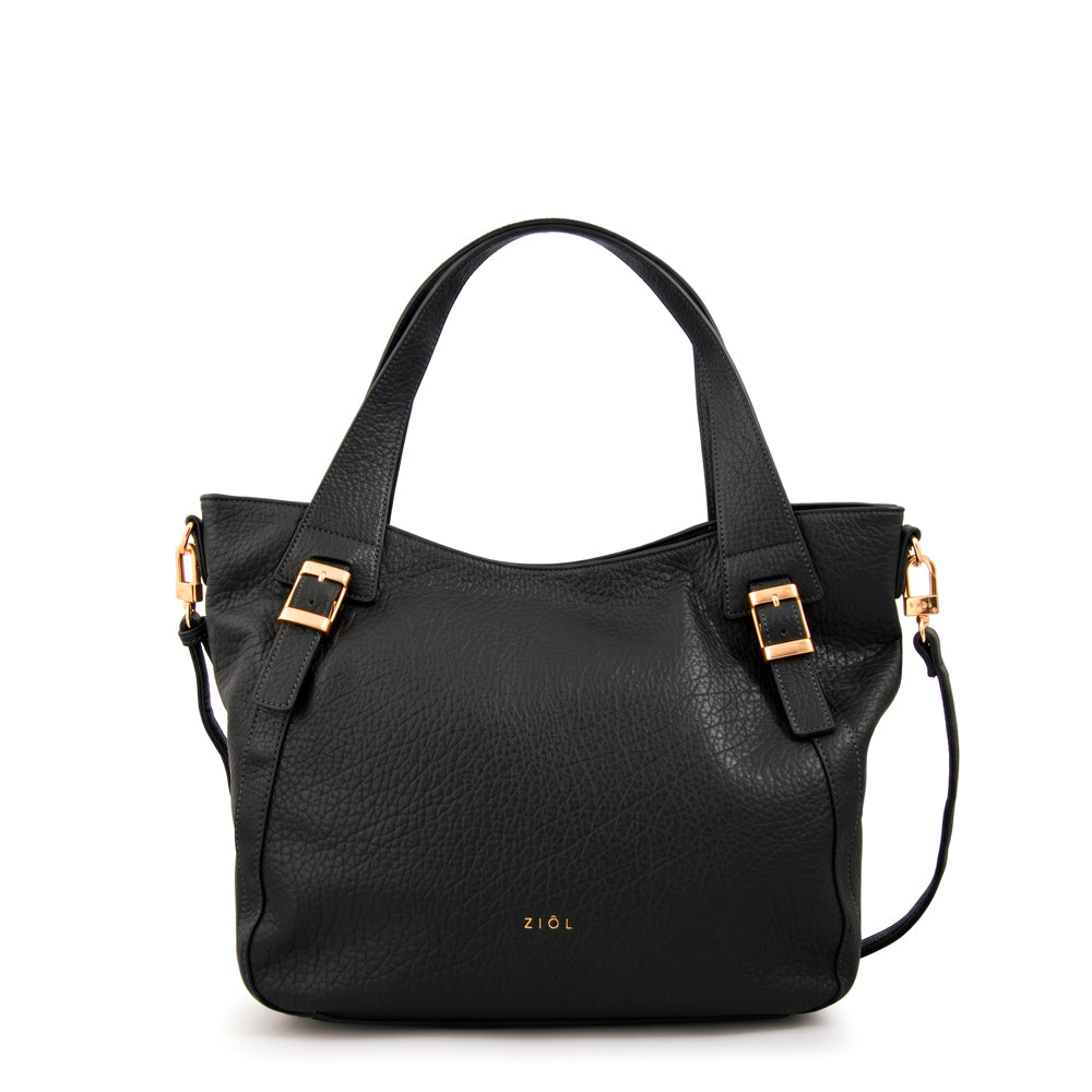 Cartera tote tessa grande negro