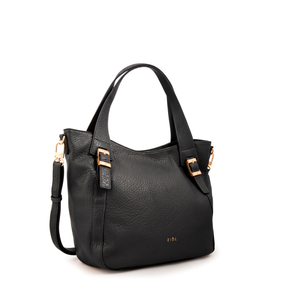 Cartera tote tessa grande negro
