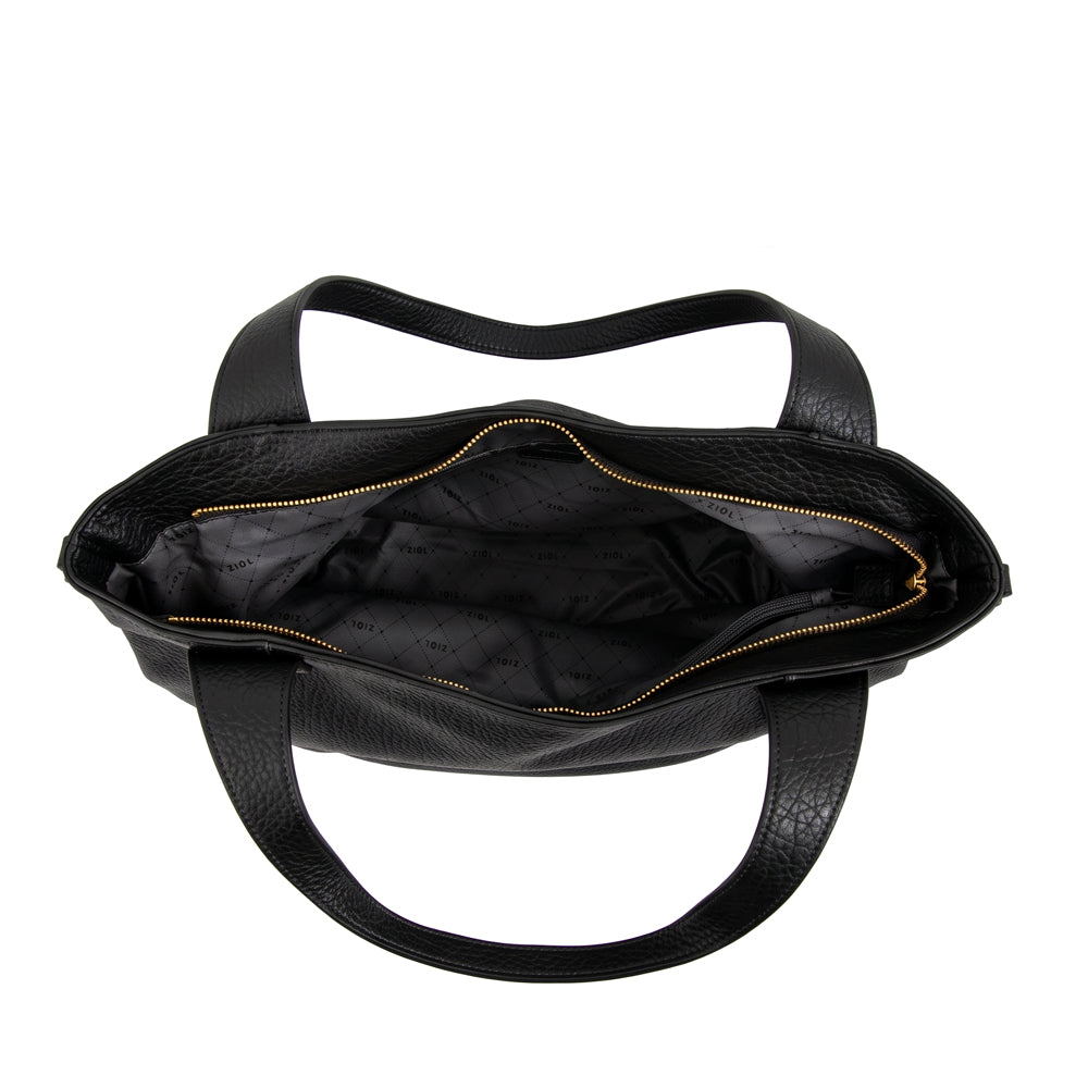 Cartera tote tessa grande negro