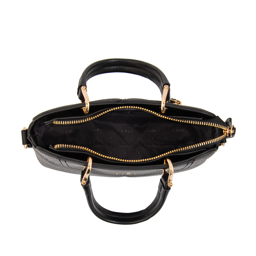 Cartera tote tyler mediana negro
