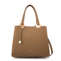 Cartera tote tyler mediana taupe